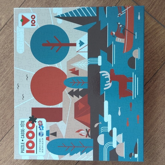 Games 100 Pc Canadian Tire 100th Anniversary Jigsaw Puzzle Poshmark